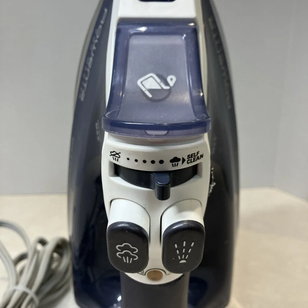Rowenta Pro Master DW8080 Steam Iron 1715W Blue Germany Steam Auto Off Anti-Drip